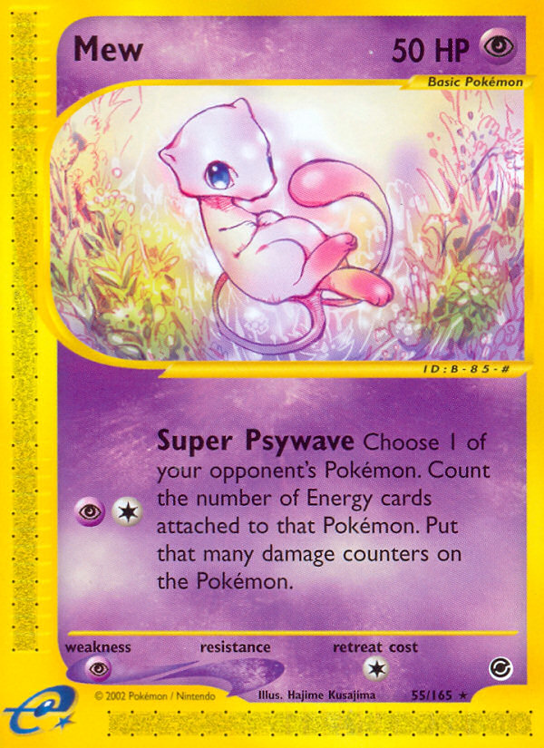 Mew (55/165) [Expedition: Base Set] | Arkham Games and Comics