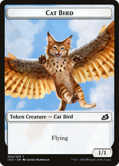 Cat Bird // Faerie Double-Sided Token [Starter Commander Decks] | Arkham Games and Comics