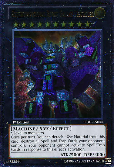 Superdimensional Robot Galaxy Destroyer [REDU-EN044] Ultimate Rare | Arkham Games and Comics