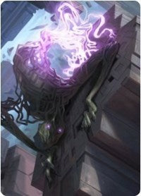 Skyclave Shade Art Card [Zendikar Rising Art Series] | Arkham Games and Comics