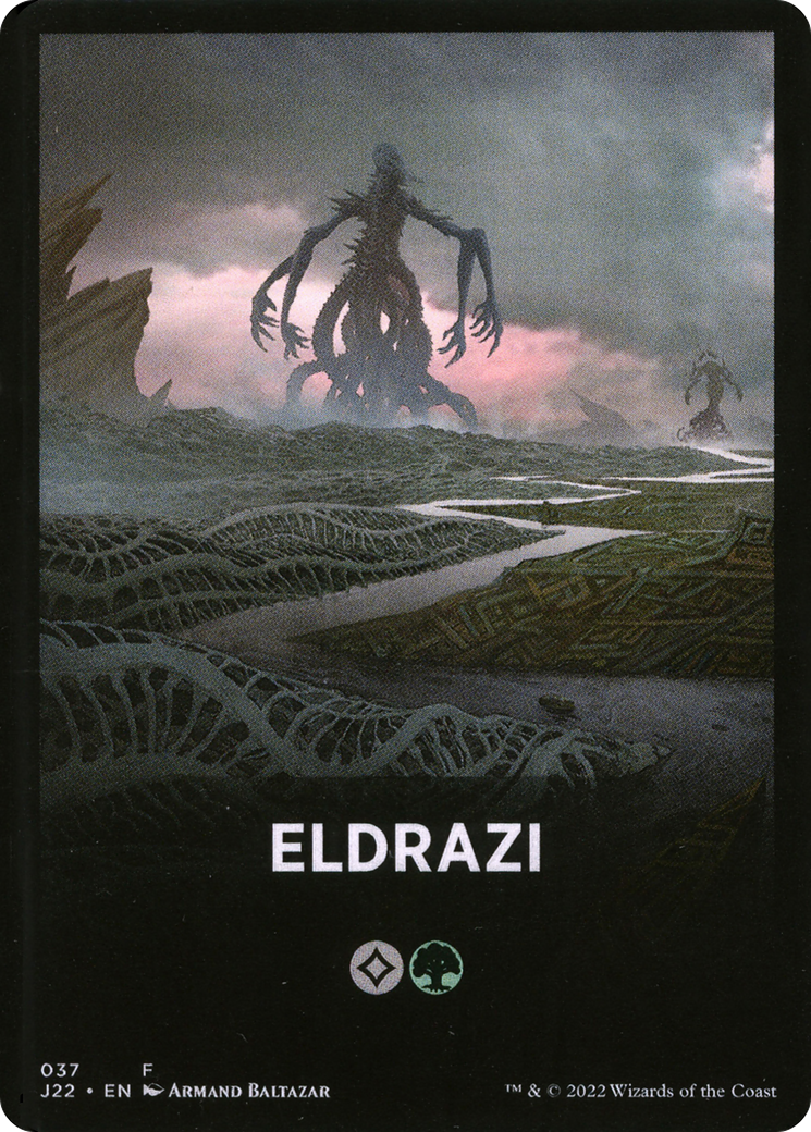 Eldrazi Theme Card [Jumpstart 2022 Front Cards] | Arkham Games and Comics