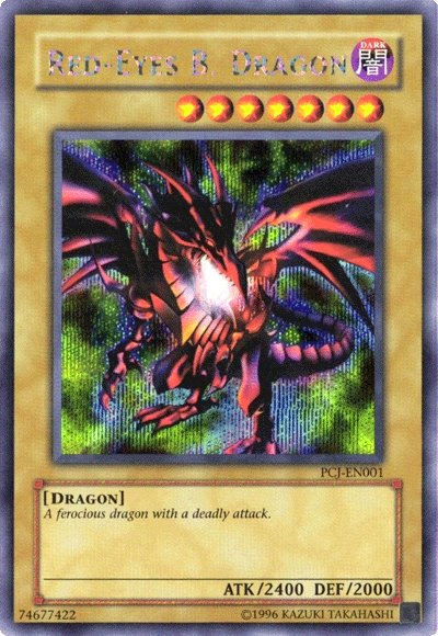 Red-Eyes B. Dragon [PCJ-EN001] Prismatic Secret Rare | Arkham Games and Comics