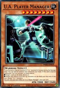 U.A. Player Manager [PHRA-EN019] Common | Arkham Games and Comics