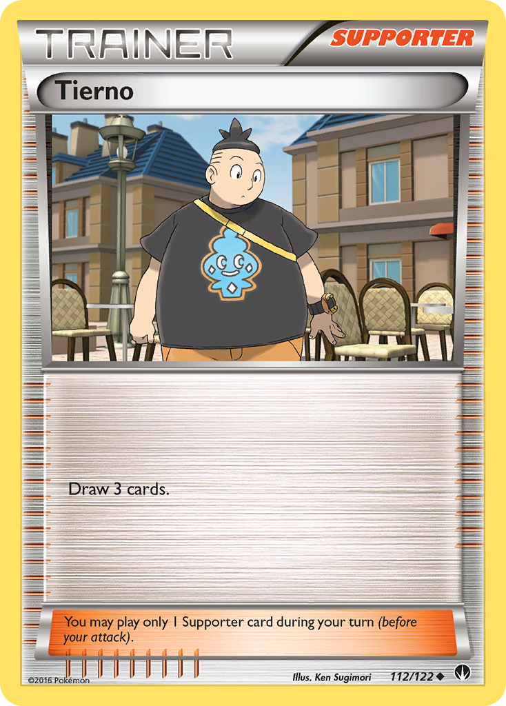 Tierno (112/122) [XY: BREAKpoint] | Arkham Games and Comics