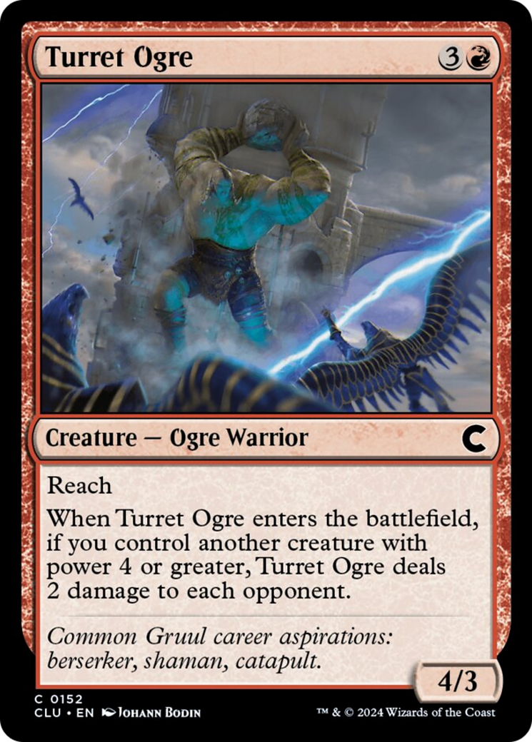 Turret Ogre [Ravnica: Clue Edition] | Arkham Games and Comics