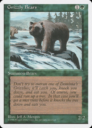 Grizzly Bears [Fourth Edition] | Arkham Games and Comics