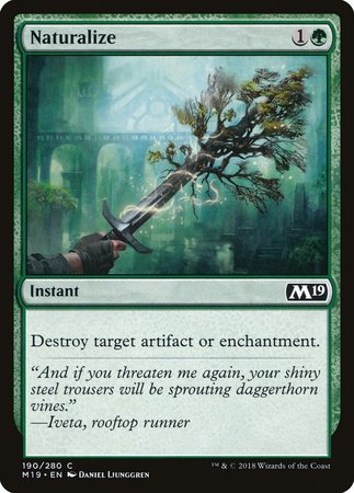 Naturalize [Core Set 2019] | Arkham Games and Comics