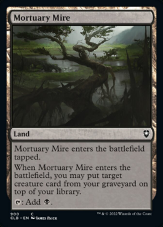 Mortuary Mire [Commander Legends: Battle for Baldur's Gate] | Arkham Games and Comics