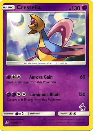 Cresselia (87/236) (Mewtwo Deck) [Battle Academy 2020] | Arkham Games and Comics