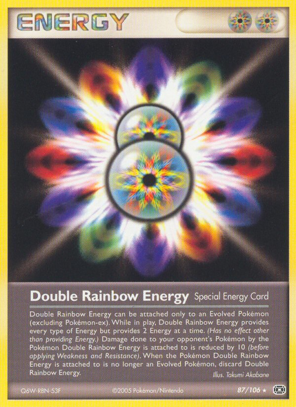 Double Rainbow Energy (87/106) [EX: Emerald] | Arkham Games and Comics