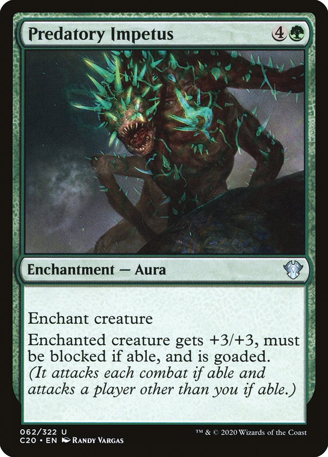 Predatory Impetus [Commander 2020] | Arkham Games and Comics