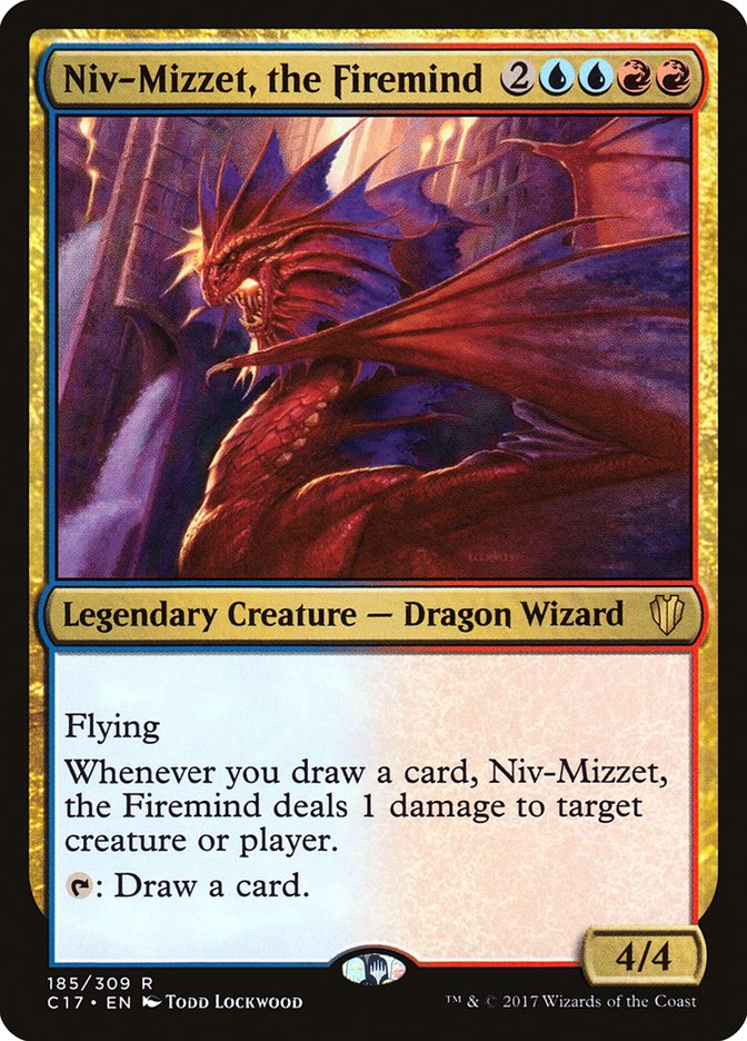 Niv-Mizzet, the Firemind [Commander 2017] | Arkham Games and Comics