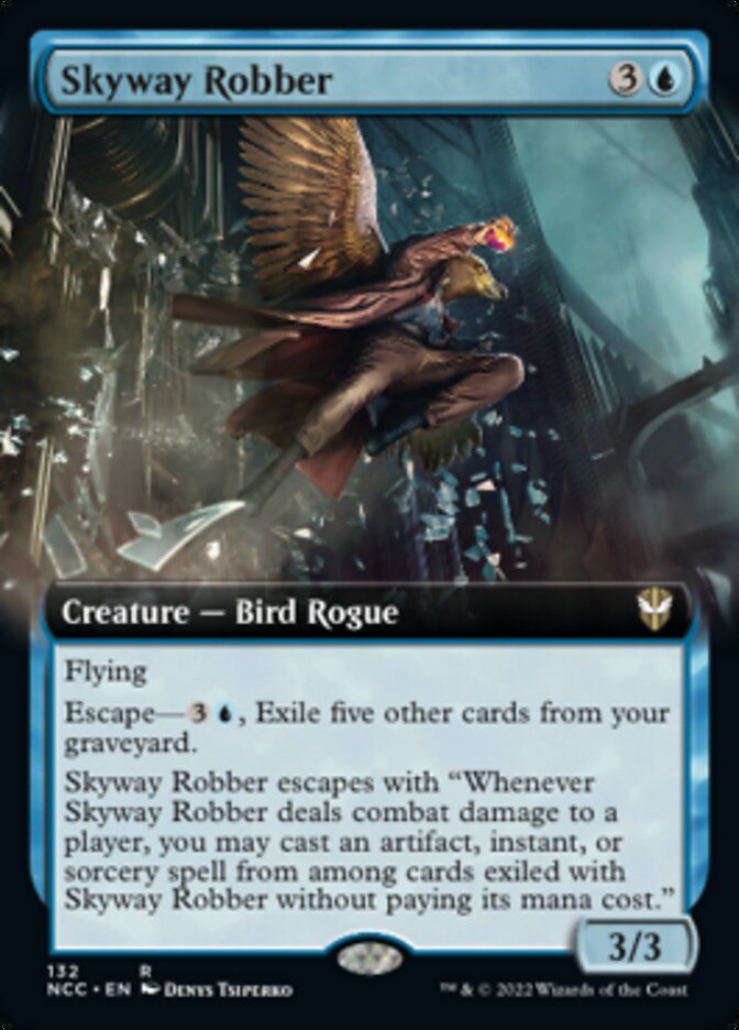 Skyway Robber (Extended Art) [Streets of New Capenna Commander] | Arkham Games and Comics