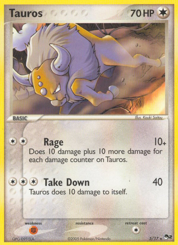 Tauros (5/17) [POP Series 2] | Arkham Games and Comics