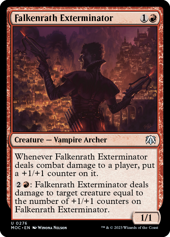 Falkenrath Exterminator [March of the Machine Commander] | Arkham Games and Comics