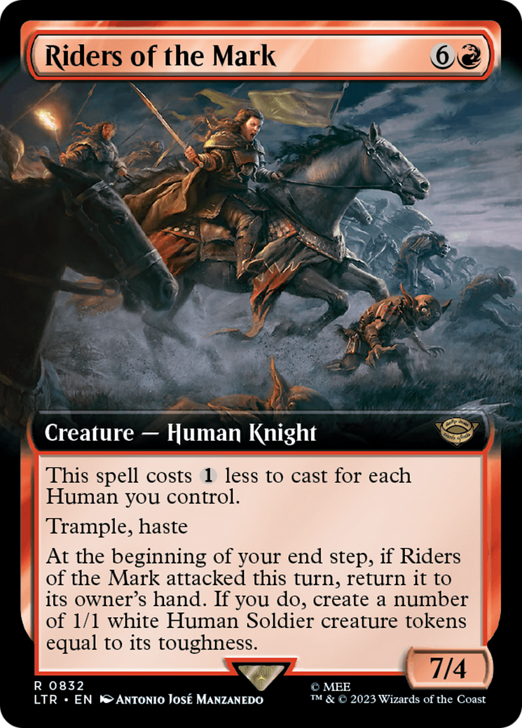 Riders of the Mark (Extended Art) [The Lord of the Rings: Tales of Middle-Earth] | Arkham Games and Comics