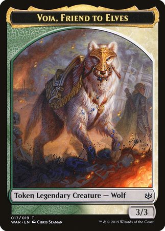 Voja, Friend to Elves Token [War of the Spark Tokens] | Arkham Games and Comics