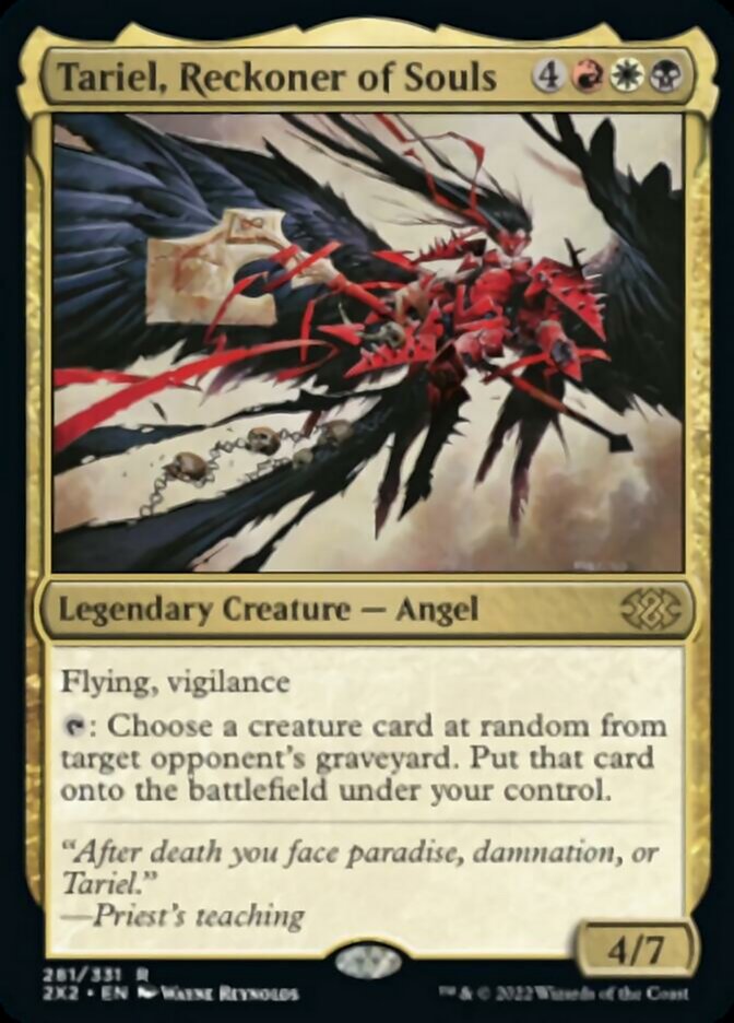Tariel, Reckoner of Souls [Double Masters 2022] | Arkham Games and Comics