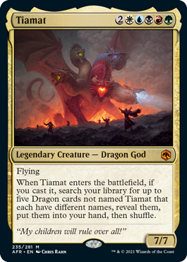 Tiamat [Dungeons & Dragons: Adventures in the Forgotten Realms] | Arkham Games and Comics