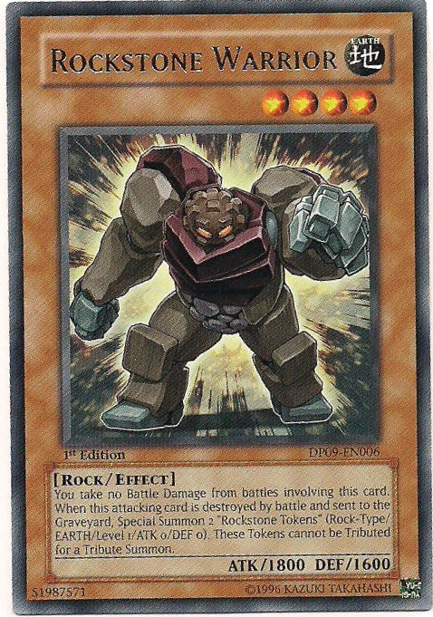 Rockstone Warrior [DP09-EN006] Rare | Arkham Games and Comics