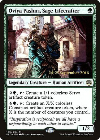 Oviya Pashiri, Sage Lifecrafter [Kaladesh Promos] | Arkham Games and Comics