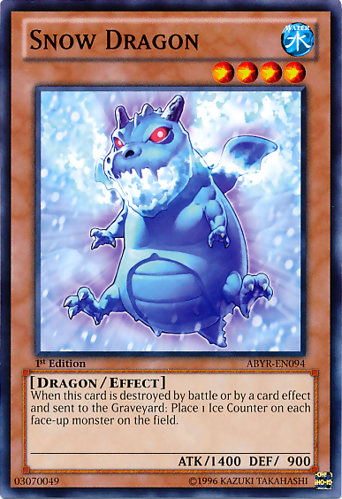 Snow Dragon [ABYR-EN094] Common | Arkham Games and Comics