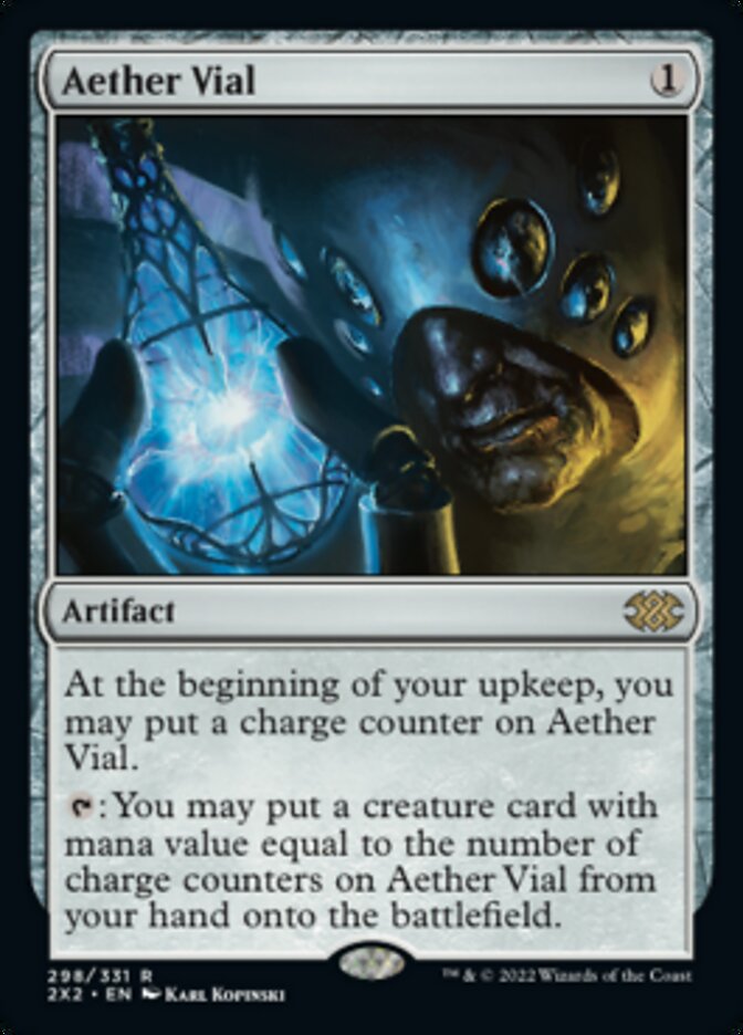 Aether Vial [Double Masters 2022] | Arkham Games and Comics