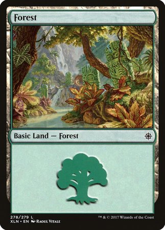 Forest (278) [Ixalan] | Arkham Games and Comics