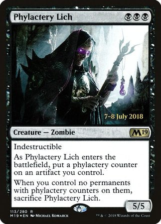 Phylactery Lich [Core Set 2019 Promos] | Arkham Games and Comics