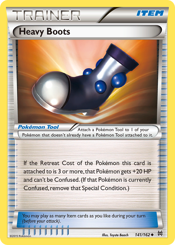 Heavy Boots (141/162) [XY: BREAKthrough] | Arkham Games and Comics