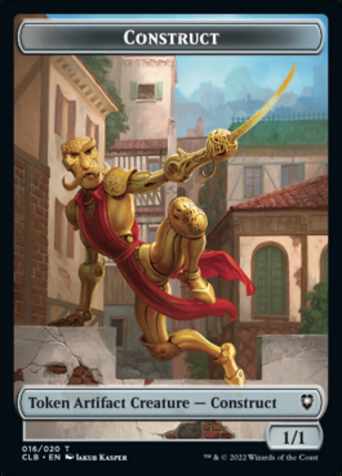 Construct Token [Commander Legends: Battle for Baldur's Gate Tokens] | Arkham Games and Comics