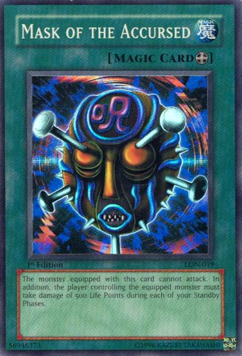 Mask of the Accursed [LON-019] Super Rare | Arkham Games and Comics