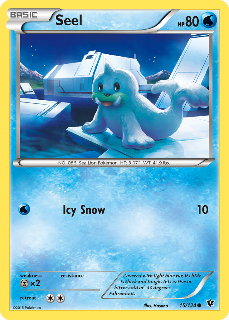 Seel (15/124) [XY: Fates Collide] | Arkham Games and Comics