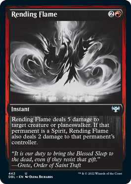 Rending Flame [Innistrad: Double Feature] | Arkham Games and Comics