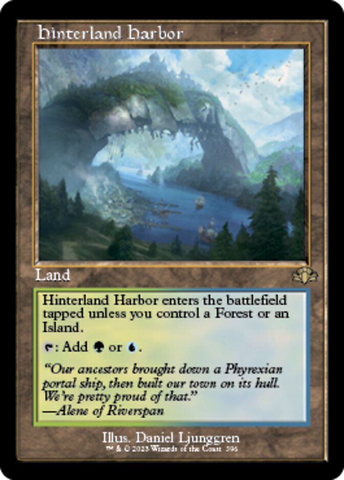 Hinterland Harbor (Retro) [Dominaria Remastered] | Arkham Games and Comics