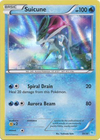 Suicune (30/30) [XY: Trainer Kit 3 - Suicune] | Arkham Games and Comics