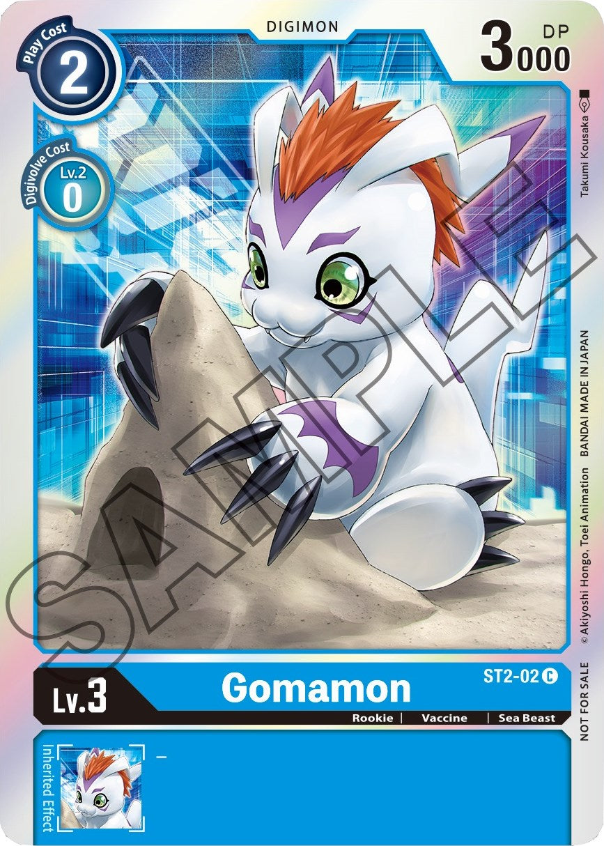 Gomamon [ST2-02] (Event Pack 1) [Starter Deck: Cocytus Blue Promos] | Arkham Games and Comics