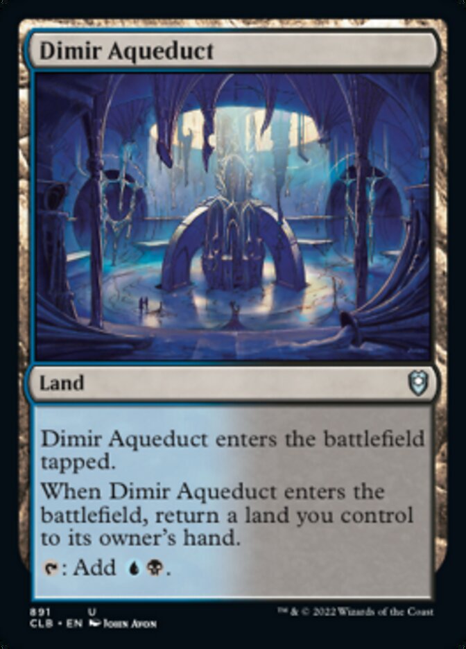 Dimir Aqueduct [Commander Legends: Battle for Baldur's Gate] | Arkham Games and Comics