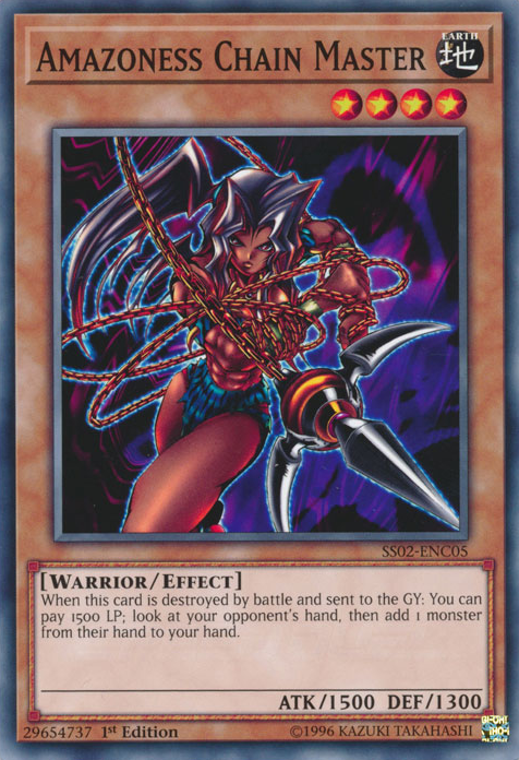 Amazoness Chain Master [SS02-ENC05] Common | Arkham Games and Comics