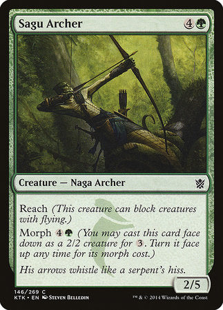 Sagu Archer [Khans of Tarkir] | Arkham Games and Comics