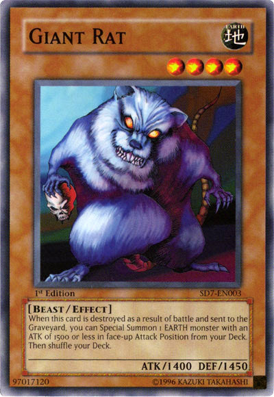 Giant Rat [SD7-EN003] Common | Arkham Games and Comics