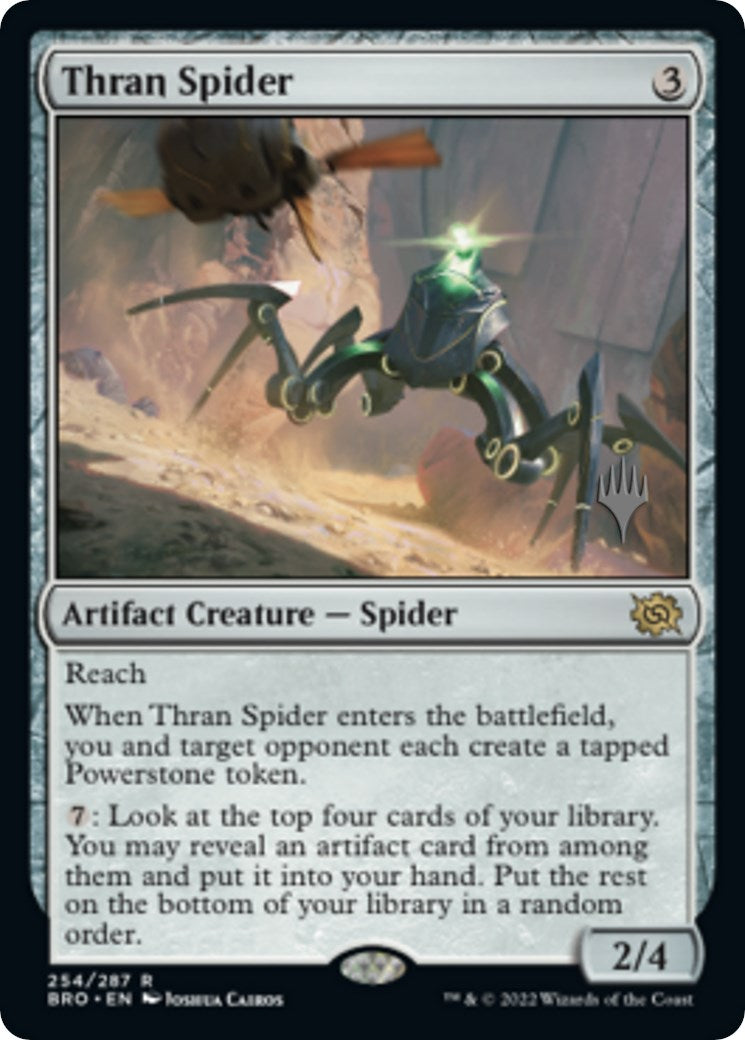 Thran Spider (Promo Pack) [The Brothers' War Promos] | Arkham Games and Comics