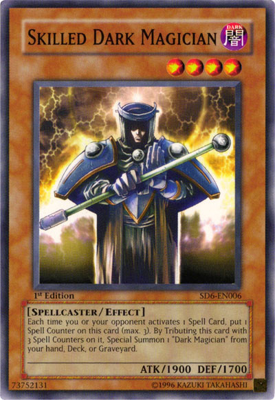 Skilled Dark Magician [SD6-EN006] Common | Arkham Games and Comics