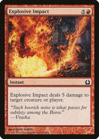 Explosive Impact [Return to Ravnica] | Arkham Games and Comics