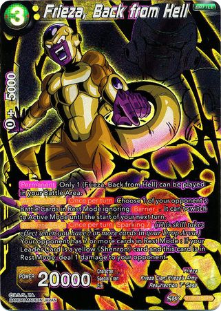 Frieza, Back from Hell (SPR) (BT5-091) [Miraculous Revival] | Arkham Games and Comics