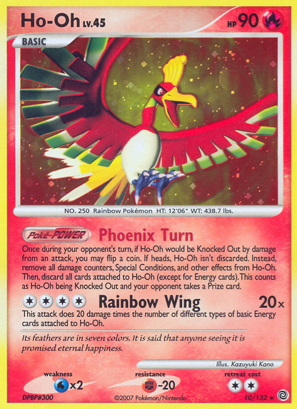 Ho-Oh (10/132) [Diamond & Pearl: Secret Wonders] | Arkham Games and Comics