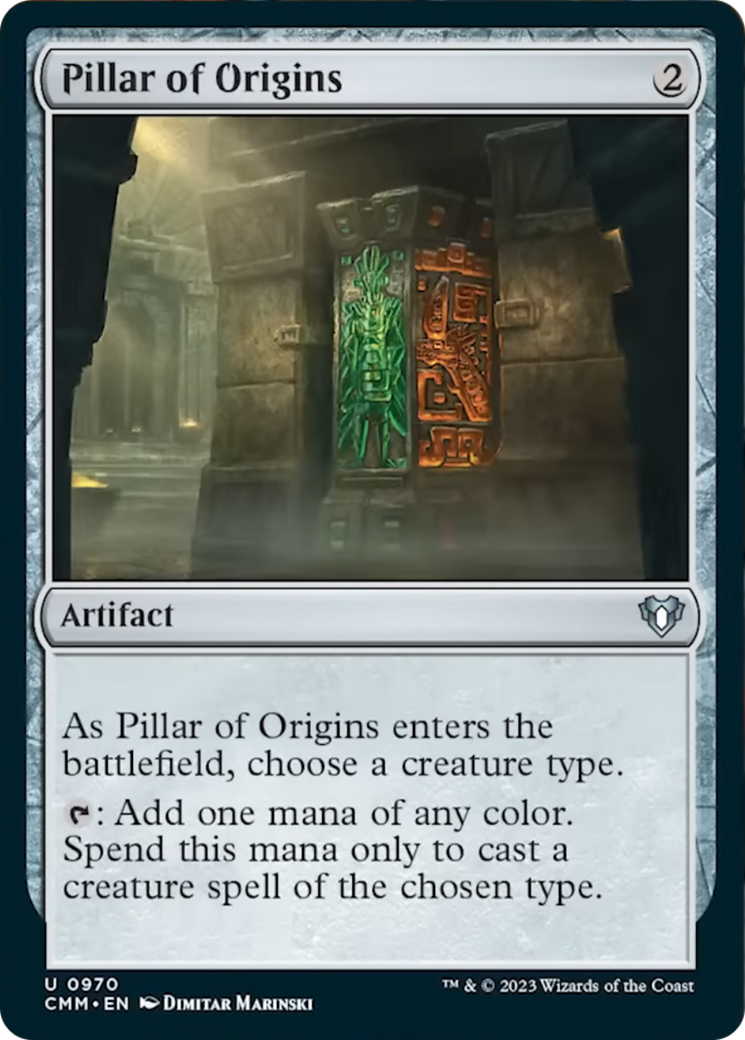 Pillar of Origins [Commander Masters] | Arkham Games and Comics