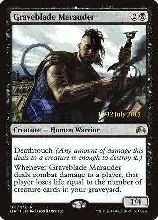Graveblade Marauder [Magic Origins Promos] | Arkham Games and Comics