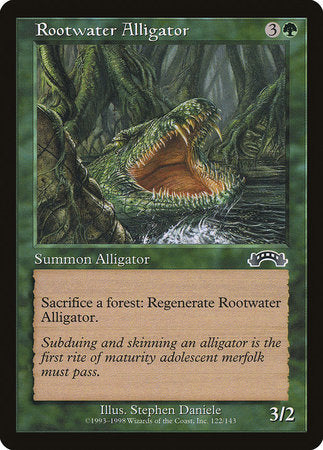 Rootwater Alligator [Exodus] | Arkham Games and Comics