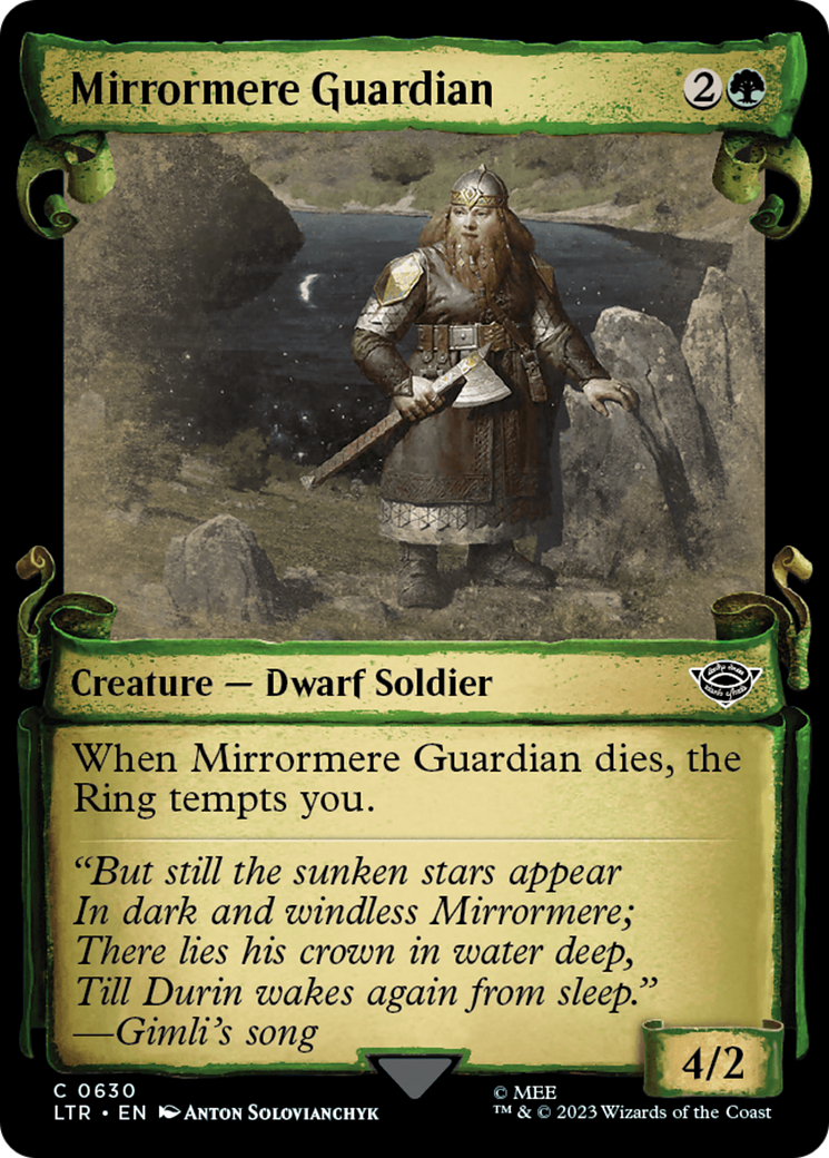 Mirrormere Guardian [The Lord of the Rings: Tales of Middle-Earth Showcase Scrolls] | Arkham Games and Comics